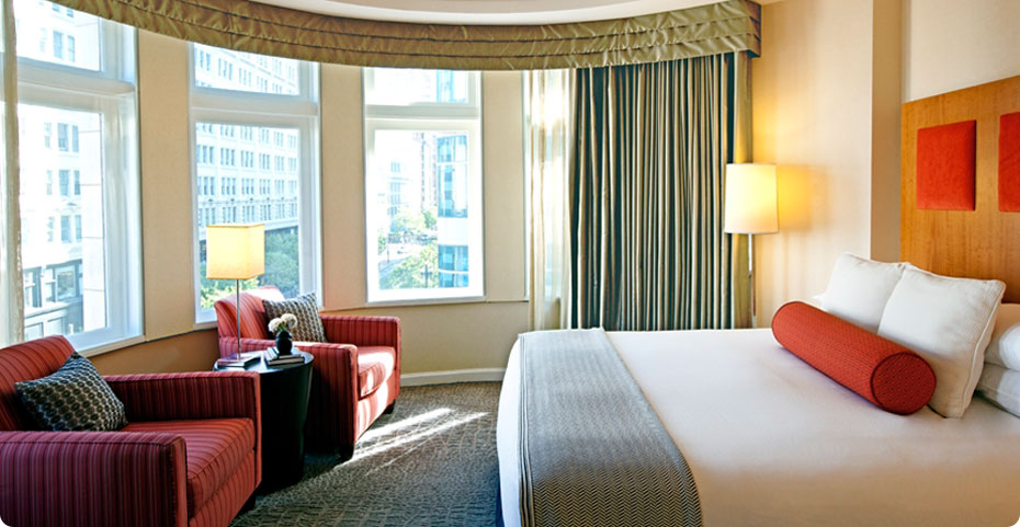 Deluxe Accommodations overlooking famed Market Street