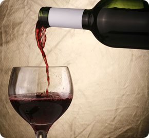 Pouring wine